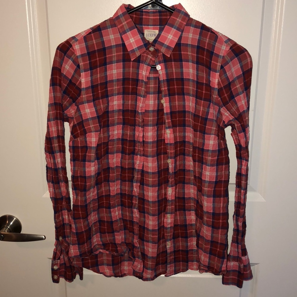J. Crew Plaid Shirt